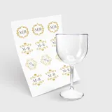 Taça de Gin 580ml e 1 Folha A3 DTF-UV