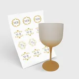 Taça de Gin 580ml e 1 Folha A3 DTF-UV