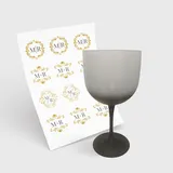 Taça de Gin 580ml e 1 Folha A3 DTF-UV