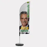 Wind Banner Completo para Piso M - Modelo Faca