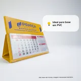 Bloco de Calendário para Postal 2027