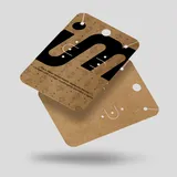 Cartela para Bijuterias 3 Pares de Brincos 1 Colar 1 Acessório