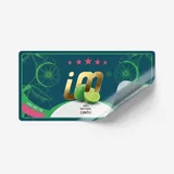 Rótulo para Garrafa de Suco