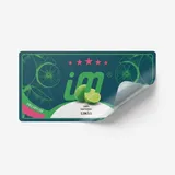Rótulo para Garrafa de Suco