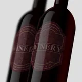 Rótulo para Garrafa de Vinho 1000ml