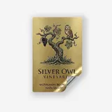 Rótulo para Garrafa de Vinho 375ml