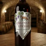 Rótulo para Garrafa de Vinho 750ml