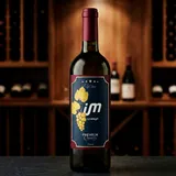 Rótulo para Garrafa de Vinho