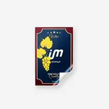 Rótulo para Garrafa de Vinho