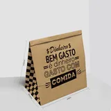 Saco Kraft para Delivery Sem Personalização