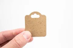 Tag Cartela Capelinha para Brincos 3 Pares