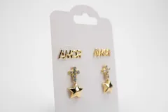Tag Cartela Capelinha para Brincos 3 Pares