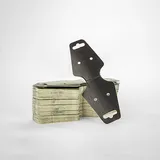 Tag Cartela Gravatinha 1 Par de Brinco 1 Colar