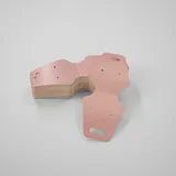 Tag Cartela Gravatinha 1 Par de Brinco 1 Colar