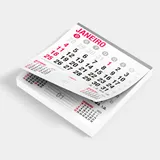 Bloco de Calendário Comercial 2027