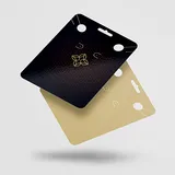 Cartela para Bijuterias 1 Par de Brincos 1 Colar
