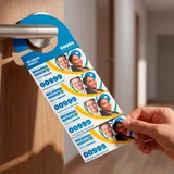 Colinha Aviso de Porta - Display de Retrovisor