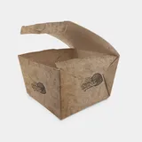 Embalagem Delivery Hambúrguer, Fritas e Porção