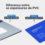 Cartão - (100 unidades X 10 modelos = Total de 1000 cartões) - Cálculo 272.303