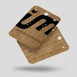 Cartela para Bijuterias 3 Pares de Brincos 1 Colar