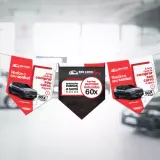 Bandeirola Promocional Chanfrada