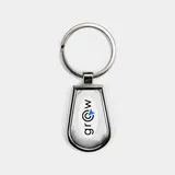 Chaveiro de Metal Gota