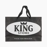 Sacola em Papel Personalizado em Silk - Premium