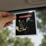 Adesivo Troca de Óleo