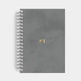 Agenda Premium Diária Ceramic Cinza