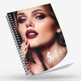 Caderno Capa Flexível Com Pautas 48fls
