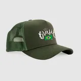 Boné Aba Curva Trucker Personalizado