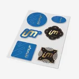 Cartela de Adesivos
