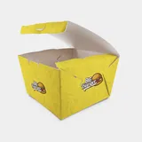 Embalagem Delivery Hambúrguer, Fritas e Porção