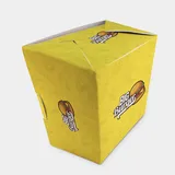 Embalagem Delivery Hambúrguer, Fritas e Porção