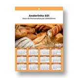 Folhinha 2025 para Personalizar