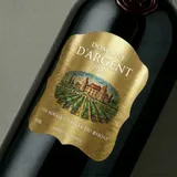 Rótulo para Garrafa de Vinho 1000ml