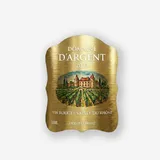 Rótulo para Garrafa de Vinho 1000ml