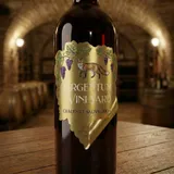 Rótulo para Garrafa de Vinho 750ml