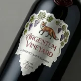 Rótulo para Garrafa de Vinho 750ml