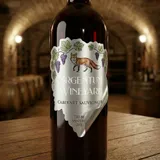 Rótulo para Garrafa de Vinho 750ml