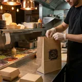 Saco Kraft para Delivery Personalizado