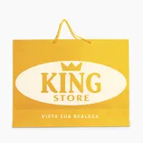 Sacola em Papel Personalizado em Silk - Basic