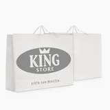 Sacola em Papel Personalizado em Silk - Basic