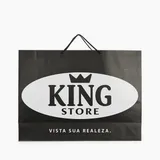 Sacola em Papel Personalizado em Silk - Basic