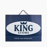 Sacola em Papel Personalizado em Silk - Basic