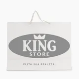 Sacola em Papel Personalizado em Silk - Basic