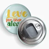 Botton Com Abridor de Garrafa