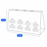 Calendário de Mesa Porta-Caneta