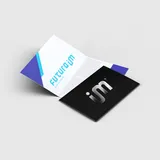Cartão Duplo Prata
