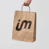 Sacola Kraft para Delivery